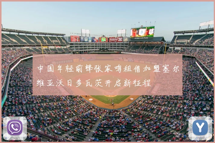 中国年轻前锋张家鸣租借加盟塞尔维亚沃日多瓦茨开启新征程